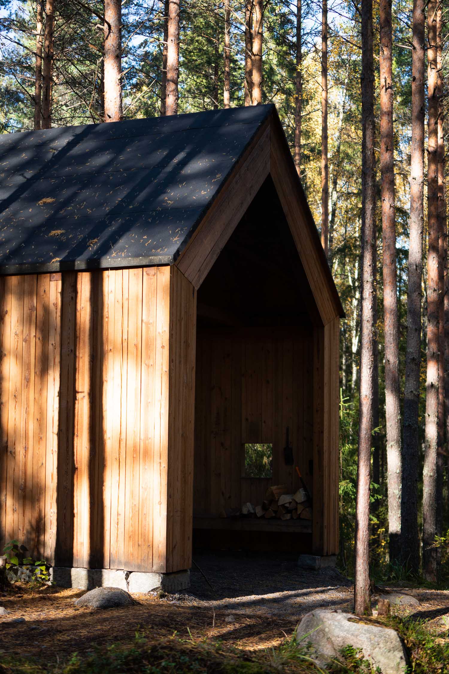 Kintulammen retkeilyalue Tampereella. Valokuva.