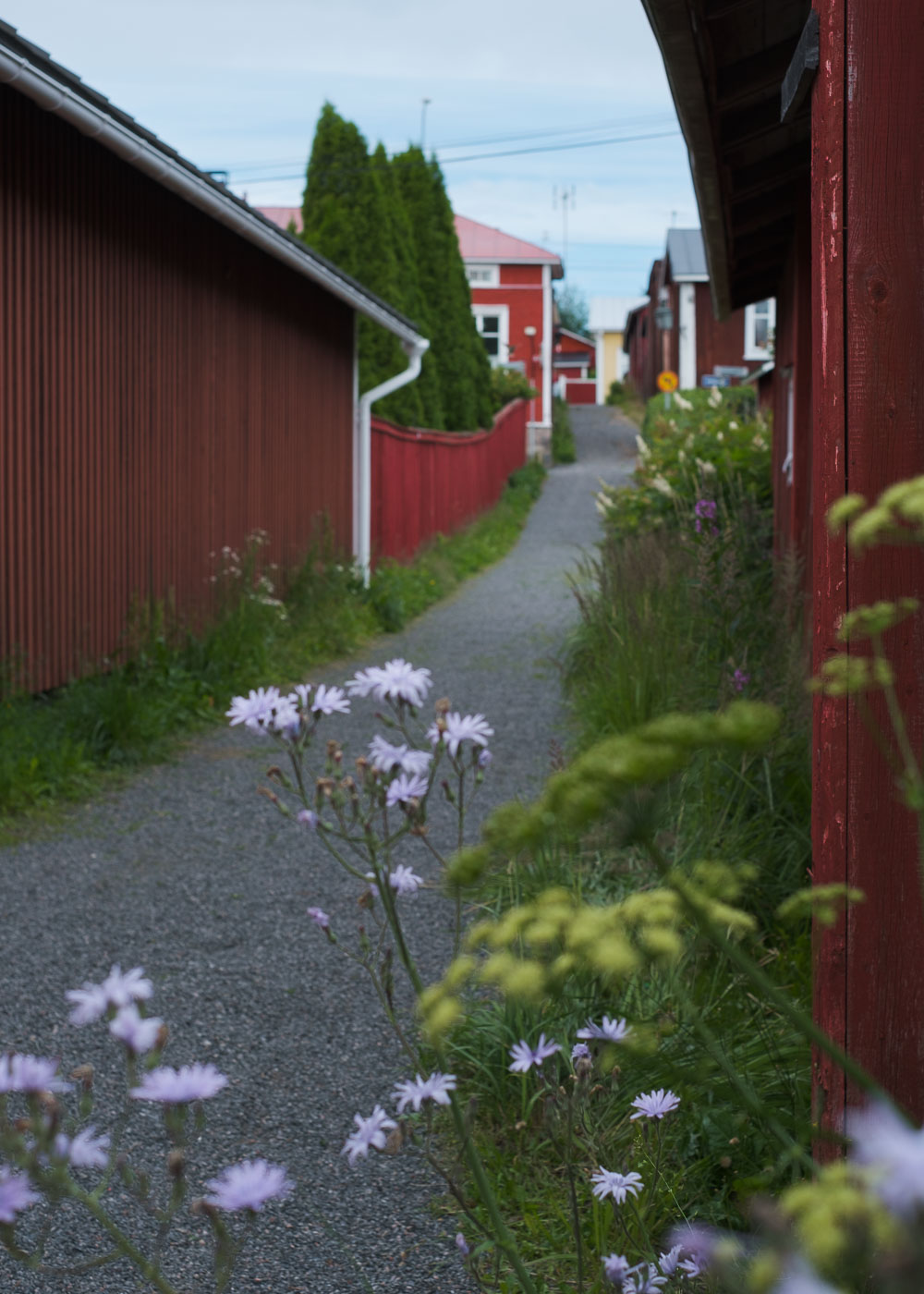 Kristiinankaupunki ja Cittaslow tunnelma. Valokuva.