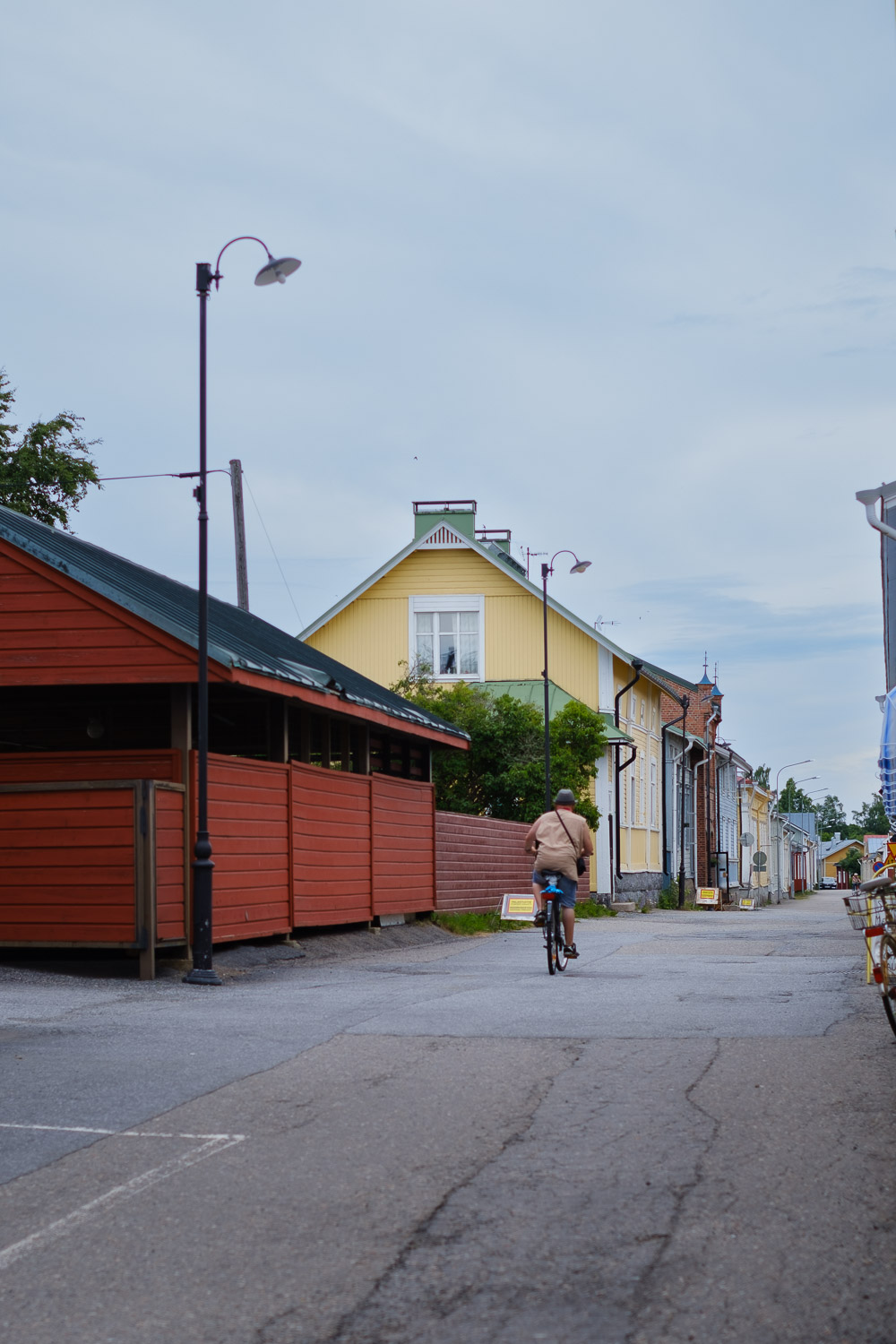 Kristiinankaupunki ja Cittaslow tunnelma. Valokuva.