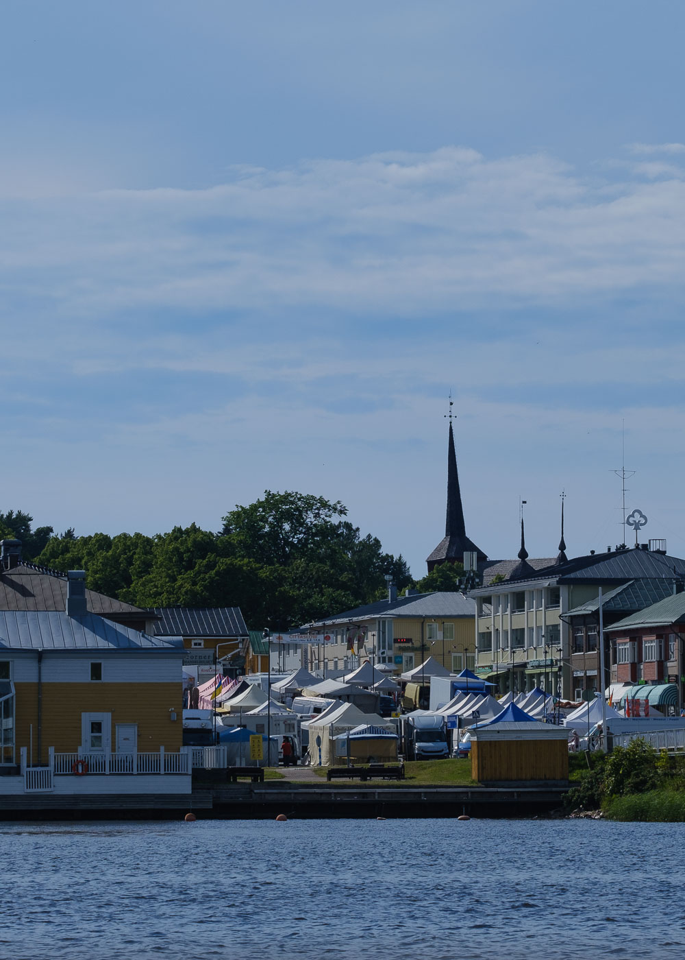 Kristiinankaupunki on Suomen ainoa Cittaslow kaupunki. Valokuva.