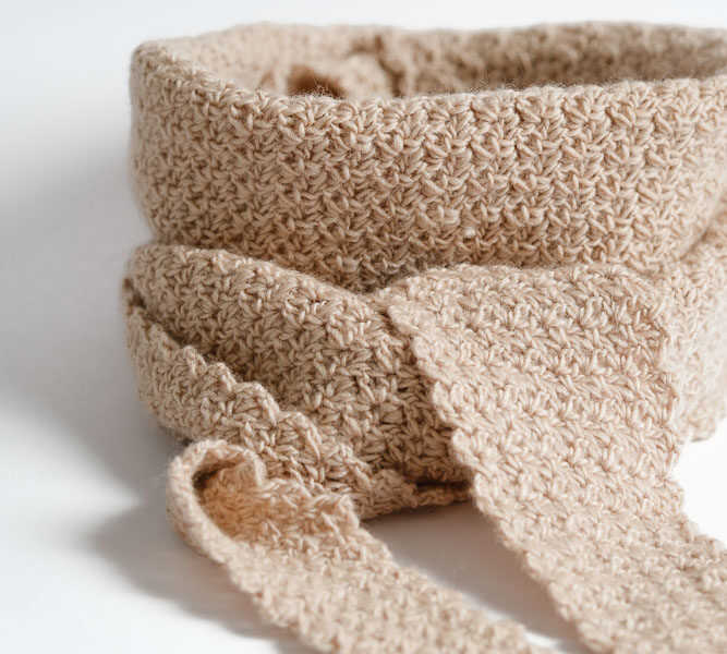 Silky Lace langasta tehty huivi