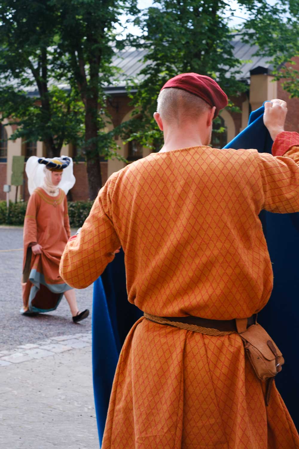 Keskiajan Turku tapahtuma. Valokuva.